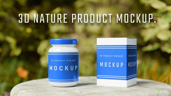 Videohive Nature Product mockup
