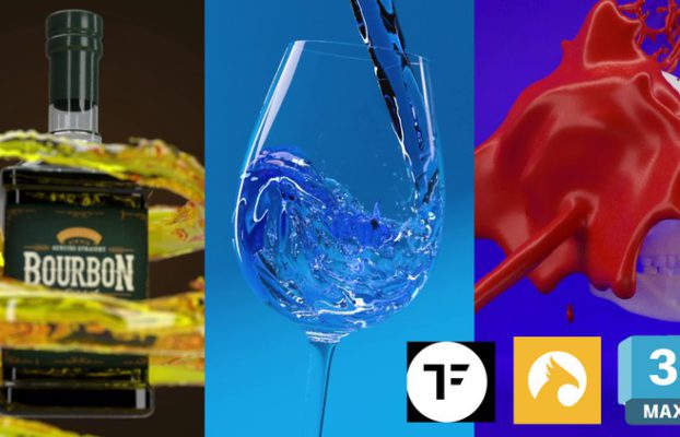 3Ds Max & Pheonix FD Liquid VFX Simulation Masterclass By Zeon Horizon