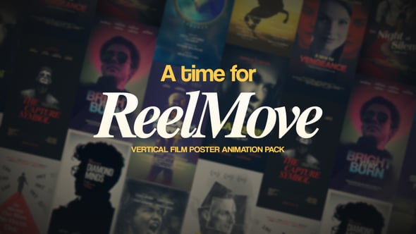 Videohive ReelMove | Vertical Film Poster Titles