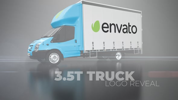 Videohive 3.5t Truck Logo
