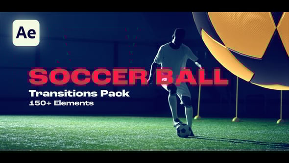 Videohive Transitions Soccer Ball