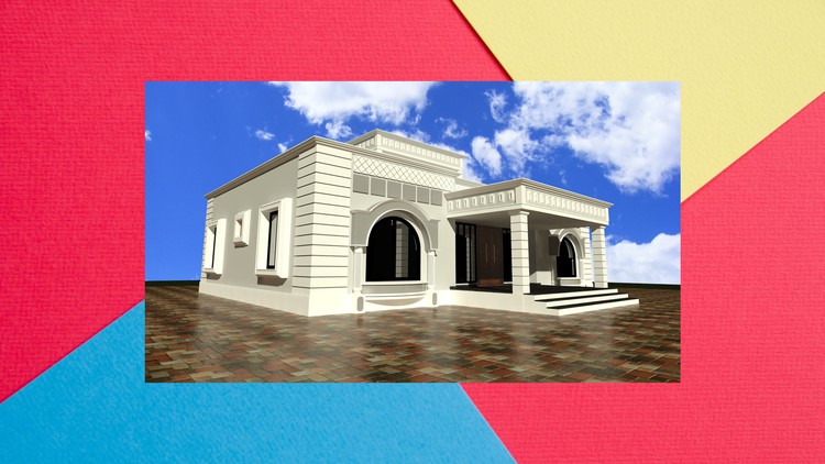 AutoCAD 2D & 3D Modern House Design Course – 2 By Rajesh K