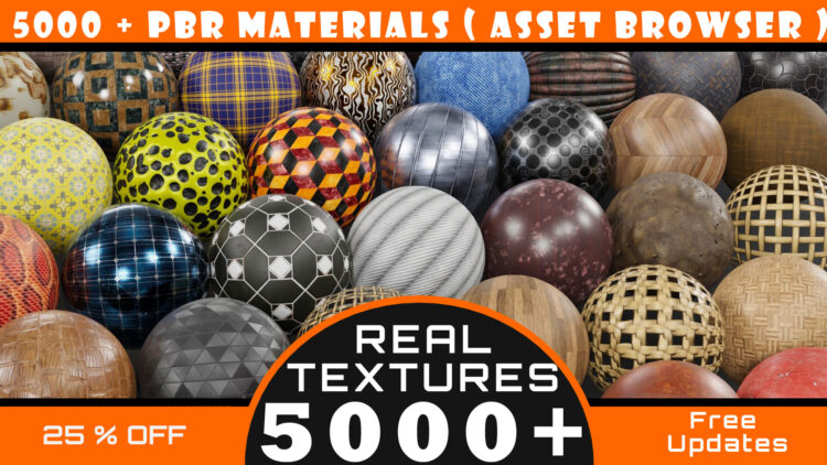 Blender Market 5000+ Pbr Asset Browser v