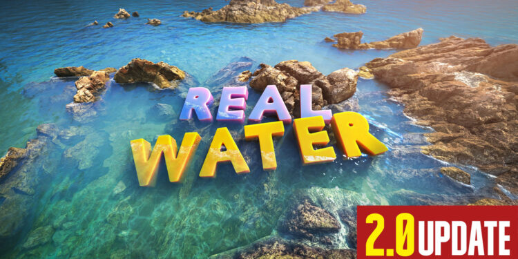 Blender Market Real Water – Waters Shader v2.0.2