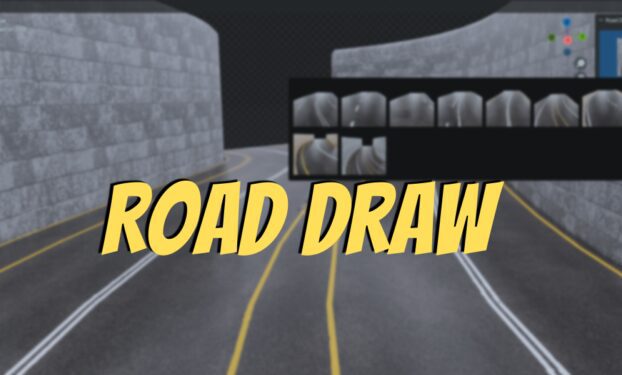 Blender Market – Road Draw Blender Addon v1.0