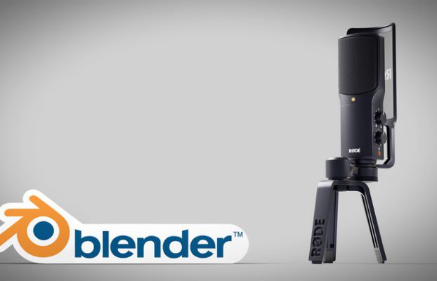 BLENDER: The Rode NT microphone creation masterclass By Mrawan Hussain