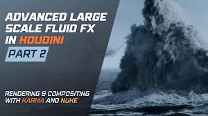 CGCircuit – Advanced Large Scale Fluid FX in Houdini – Part 1 & Part 2