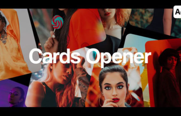 Videohive Cards Opener For After Effects