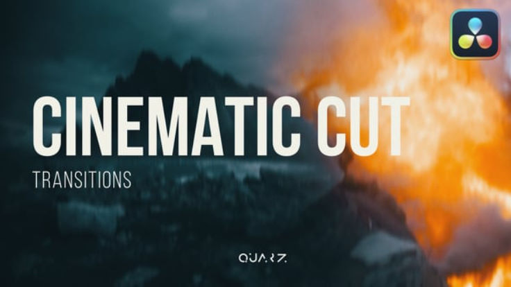 Videohive Cinematic Cut Transitions for Davinci Resolve
