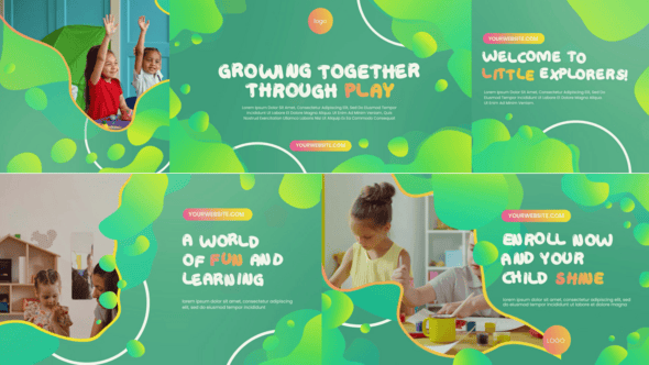 Videohive kindergarten