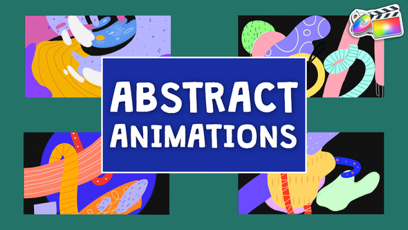 VideoHive Abstract Cartoon Animations for FCPX