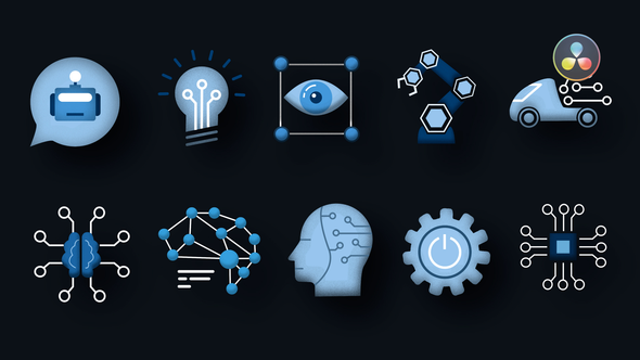 VideoHive Ai Icons Pack