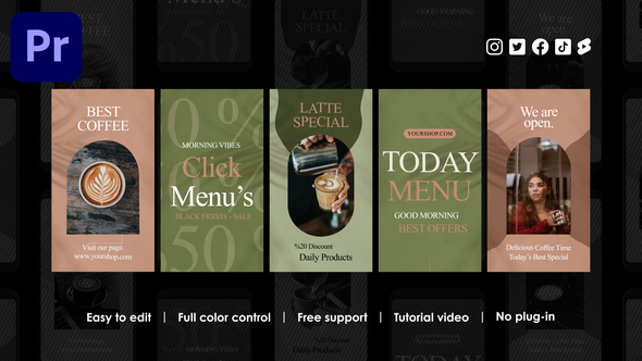 VideoHive Art Concept Instagram Stories