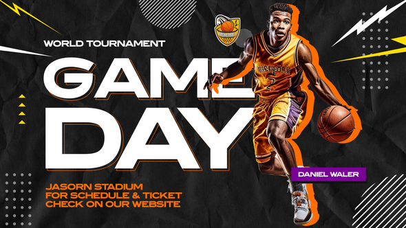 VideoHive Basketball Sport Promo MOGRT