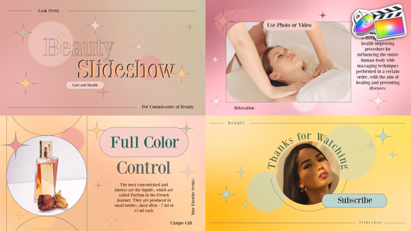 VideoHive Beauty Creative Slideshow for FCPX