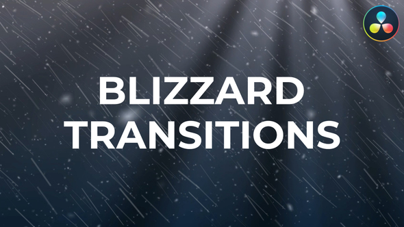 VideoHive Blizzard Transitions | DaVinci Resolve