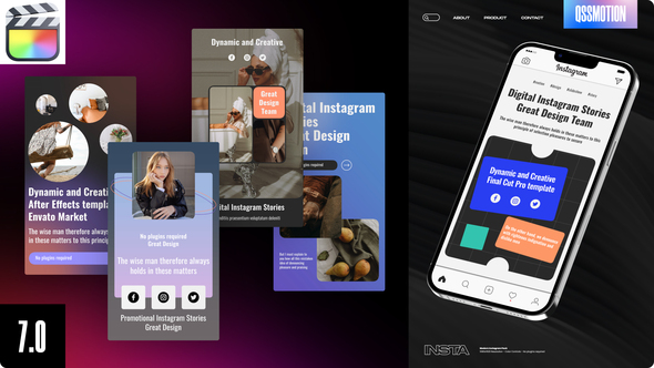 VideoHive Business Instagram Stories For FCPX