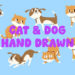 VideoHive Cat And Dog Animation Hand Drawn Pack 54277745