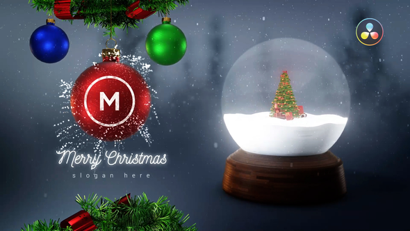 VideoHive Christmas Unique Logo Reveal