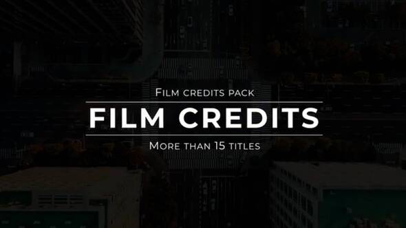 VideoHive Credit titles