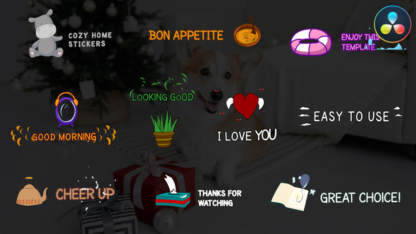 VideoHive Cute Cartoon Titles for DaVinci Resolve