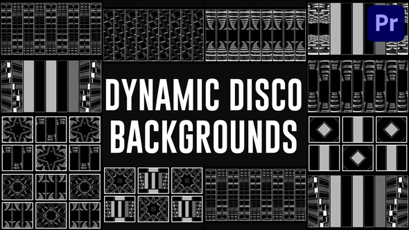 VideoHive Dynamic Disco Backgrounds for Premiere Pro