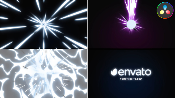 VideoHive Energy Blast Logo for DaVinci Resolve