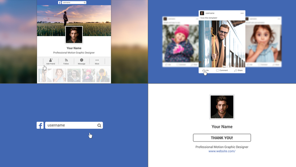 VideoHive Facebook Promotion | Premiere Pro