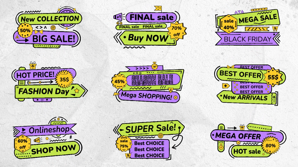 VideoHive Fancy Sales Titles