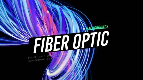 VideoHive Fiber Optic Style Backgrounds