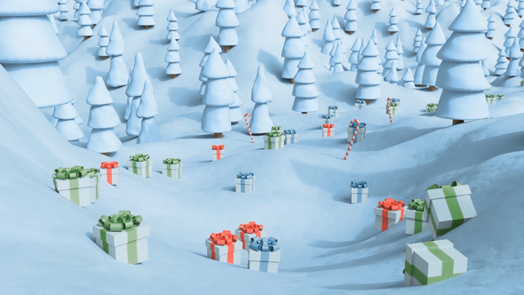 VideoHive Forest Christmas Logo