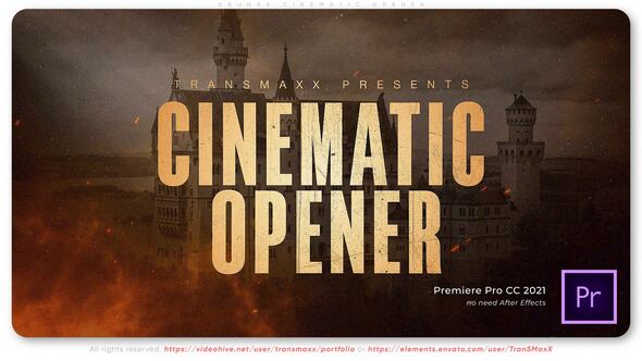 VideoHive Grunge Cinematic Opener