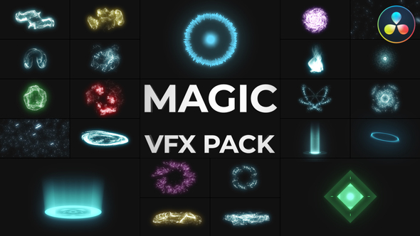 VideoHive Holiday Magic VFX Pack for DaVinci Resolve