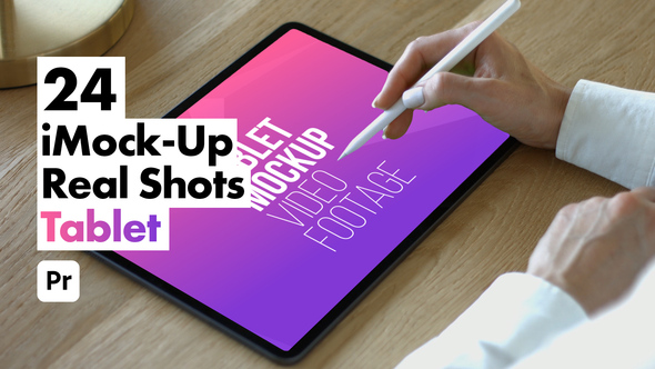 VideoHive iMock-Up Real Tablet for Premiere Pro