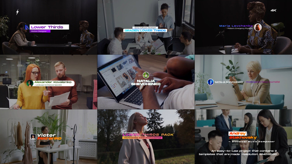 VideoHive Lower Thirds | FCPX & Apple Motion