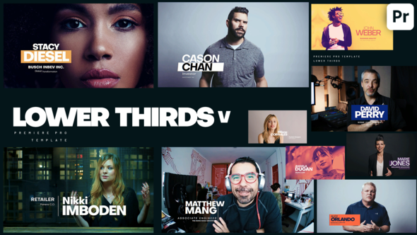 VideoHive Lower Thirds V