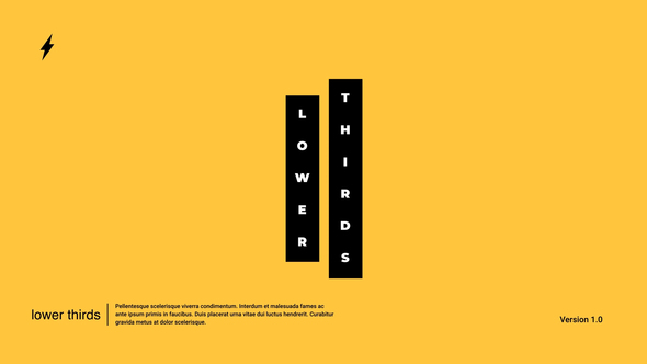 VideoHive Minimal Lower Thirds | FCPX