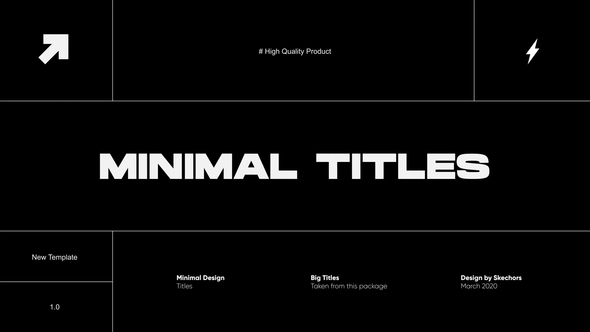 VideoHive Minimal Titles | FCPX