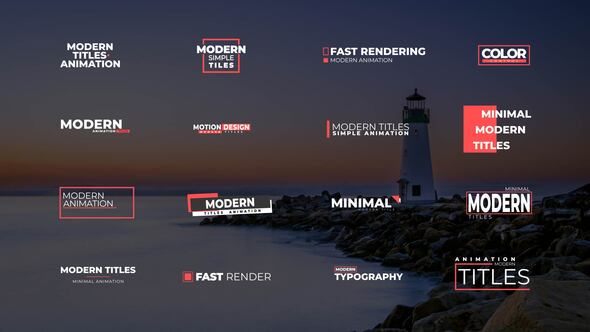 VideoHive Modern Titles | FCPX & Apple Motion