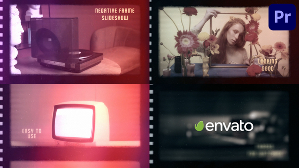 VideoHive Negative Frame Slideshow for Premiere Pro