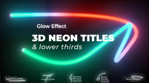 VideoHive Neon Titles 2