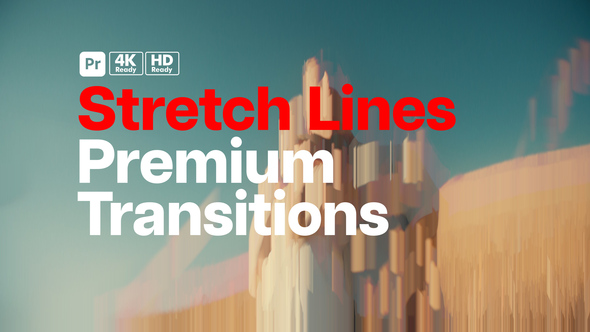 VideoHive Premium Transitions Stretch Lines for Premiere Pro