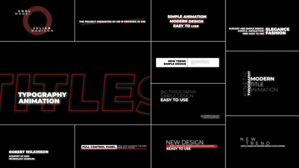 VideoHive Simple Typography | FCPX