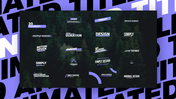 VideoHive Simply Animated Text (FCPX)