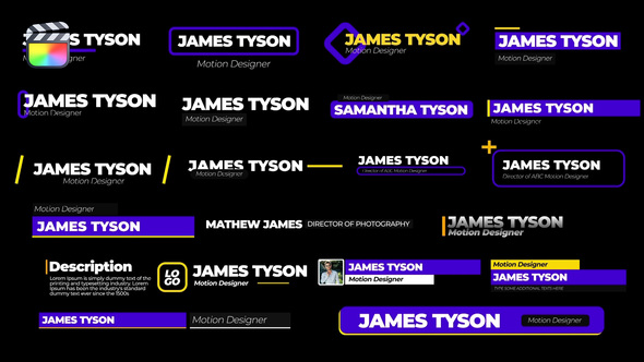 VideoHive Smooth Lower Thirds