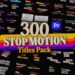 VideoHive Stop Motion Text Overlays Pack for Premiere Pro: Pop Up, Cartoon, Paper, Wedding, Brush & More 54252638