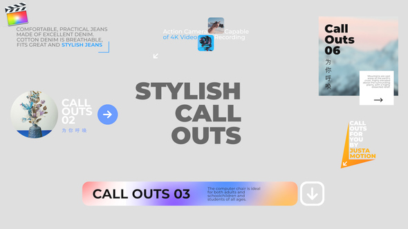 VideoHive Stylish Call Outs