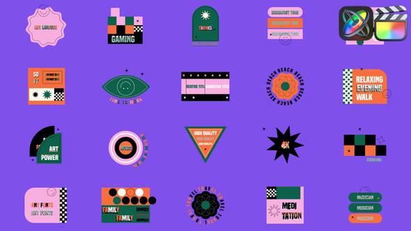 VideoHive Stylish Comic Titles for FCPX