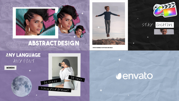 VideoHive Stylish Texture Slideshow for FCPX