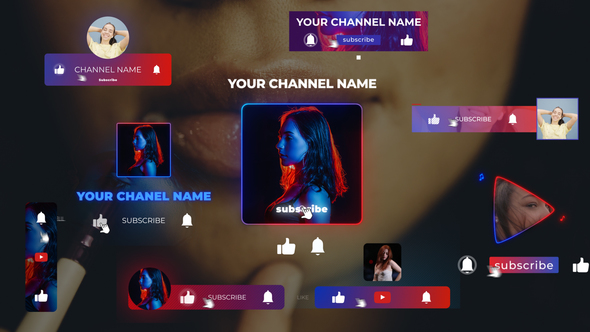 VideoHive Subscribe Panels